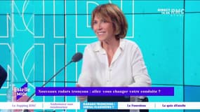 Nouveaux radars tronçons : allez-vous changer votre conduite ? "Je suis pour la tolérance zéro, il faut être intransigeant" dit Catherine Rambert. 