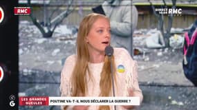 Mariana Perebenesiuk : "Il peut officiellement déclarer la guerre mais ça sera surtout une guerre contre son propre peuple !"