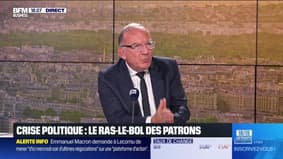 Pierre Gattaz (Radiall) : Crise politique, le ras-le-bol des patrons - 06/10