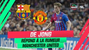 Mercato : "Je suis dans le meilleur club du monde", De Jong répond à la rumeur Manchester United