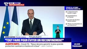 Jean Castex: "Le port du masque ne doit pas nous faire oublier le respect des gestes barrières"