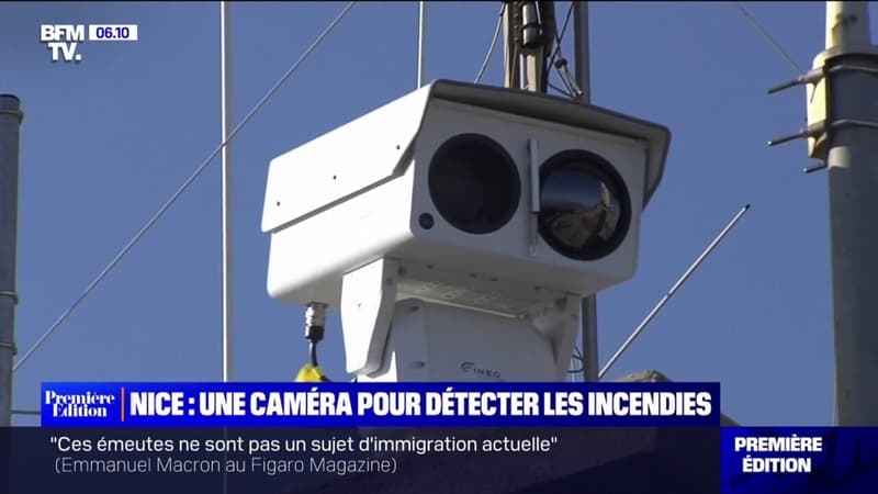 À Nice, une caméra munie d'une intelligence artificielle pour détecter les incendies