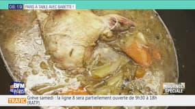 A table avec Babette: Poule faisane au blanc