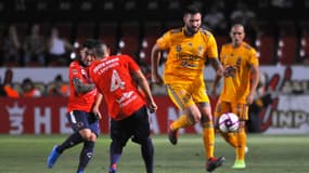 André-Pierre Gignac lors d'un match Veracruz-Tigres, le 18 octobre 2019