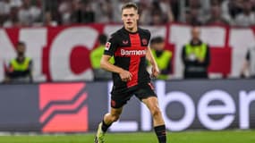 Florian Wirtz, le meneur de jeu du Bayer Leverkusen, le 15 septembre 2023