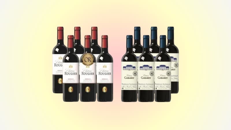 Plus de 10 bouteilles de vin à un prix encore jamais vu, c'est le moment de refaire son stock