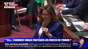 "Depuis le 1er janvier dernier, 2380 gendarmes et policiers ont été blessés dans l'exercice de leurs fonctions", affirme Sonia Backès, secrétaire d'État chargée de la Citoyenneté