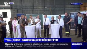 Mayotte: François Bayrou salue le rôle de l'État dans cette crise