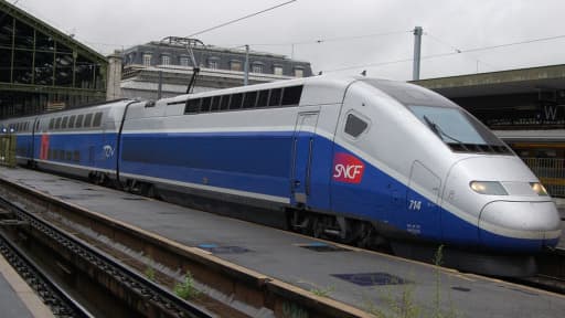TGV de la SNCF. (Illustration)
