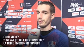 Euro volley : "Une aventure exceptionnelle", la belle émotion de Toniutti