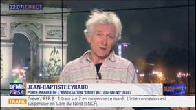 "La crise du logement continue de s'étendre à Paris", déplore Jean-Baptiste Eyraud, porte-parole de l'association "Droit au logement"