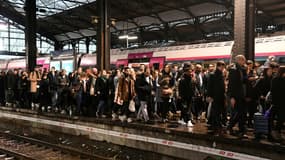 La grève pendant le week-end de Noël a été suivie à la SNCF