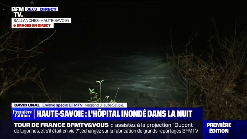 Hôpital inondé, habitants évacués... La Haute-Savoie à son tour touchée par des crues