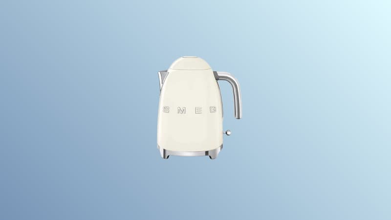 Difficile de dire non quand Cdiscount propose cette bouilloire Smeg à son meilleur prix