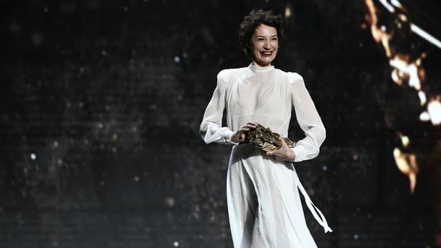 Jeanne Balibar le 3 mars 2018 à Paris.