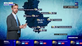 Météo Rhône: des nuages et quelques averses attendues ce lundi, 25°C à Lyon