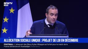 Sébastien Lecornu annonce un projet de loi sur l'aide sociale unique