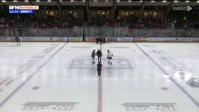 Synerglace Ligue Magnus: début du match entre les Spartiates de Marseille et les Rapaces de Gap  