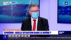 Épidémie dans le Rhône: "un plateau assez élevé" mais "stable" assure Jean-Yves Grall, directeur général de l'ARS