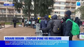 Lyon: l'un des évacués du square du Béguin raconte son parcours 