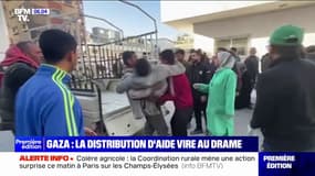 À Gaza, une distribution d'aide humanitaire vire au drame, la communauté internationale indignée