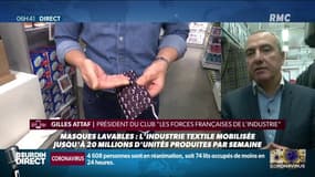"Il va falloir être très vigilant qu’en à la provenance de ces masques": Gilles Attaf met en garde sur les "masques grand public"
