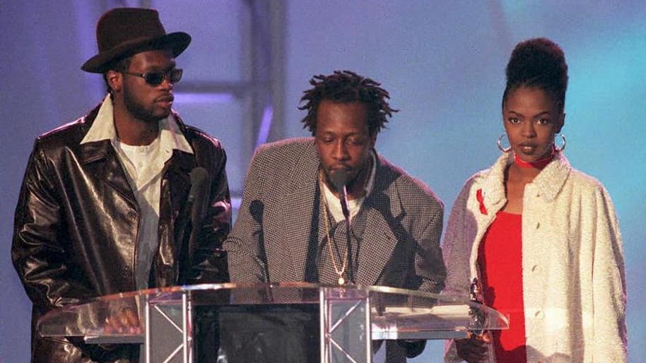 Les Fugees en 1997 aux Brit Awards