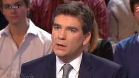 Le ministre du Redressement productif lors de l'émission "Des paroles et des actes", le 24 janvier 2013 sur France 2