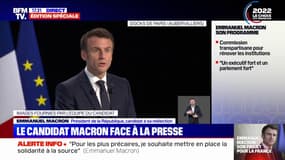 Emmanuel Macron: "Je soumettrai la fin de vie à une convention citoyenne"
