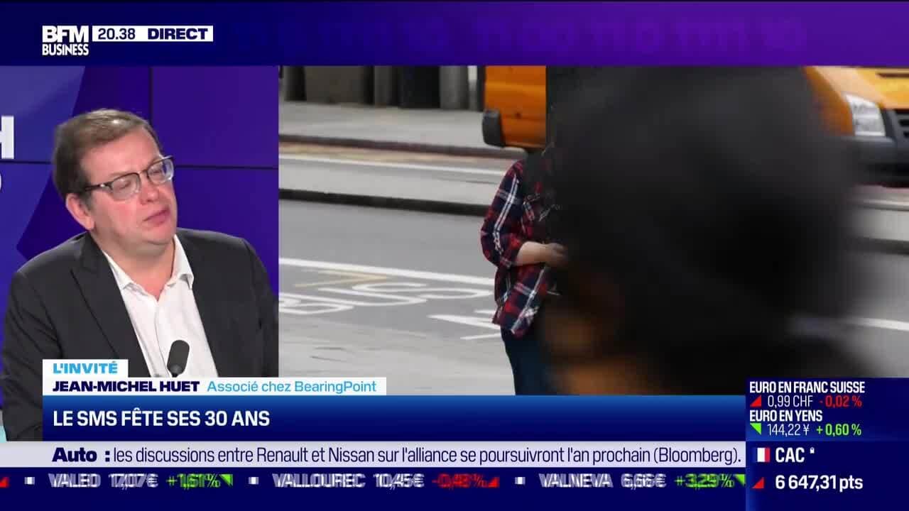 Jean-Michel Huet (BearingPoint): Le SMS fête ses 30 ans - 08/12