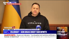 Andriy Yermak, bras droit de Volodymyr Zelensky: "La Russie enregistre des pertes colossales qui dépassent plusieurs fois les pertes ukrainiennes"