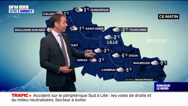 Météo Nord-Pas-de-Calais: un vendredi gris et frois