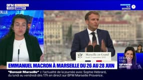 Emmanuel Macron à Marseille du 26 au 28 juin