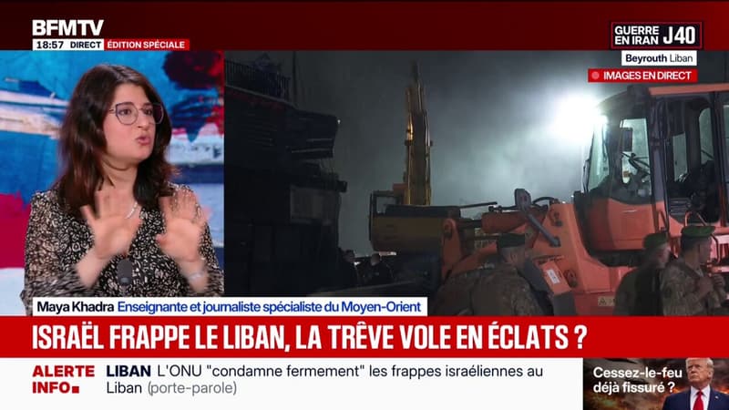 Il y a un alignement israélo-américain sur la question du Liban et l'Iran n'est pas d'accord avec ça, détaille Maya Khadra, enseignante et journaliste spécialiste du Moyen-Orient