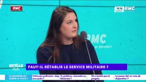 Rétablir le service militaire : "C'est de l'argent balancé par les fenêtres", estime Juliette Briens