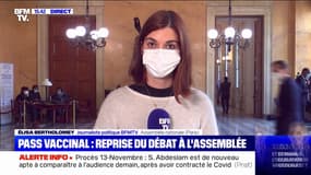 Pass vaccinal: la reprise du débat à l'Assemblée nationale aura lieu à l'arrivée de Jean Castex 