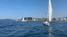 La régate était organisée à Toulon ce samedi 7 juin.