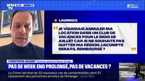 Je voudrais annuler ma location pour cet été. L'acompte sera-t-il remboursé? BFMTV répond à vos questions