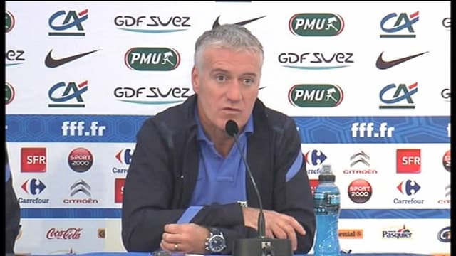 Didier Deschamps, sélectionneur de l'équipe de France.
