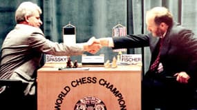 Echecs - Boris Spassky lors de son duel légendaire face à Bobby Fischer en 1972