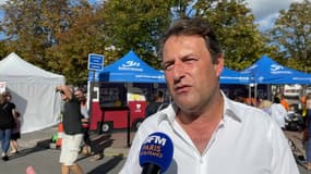 Sylvain Berrios, maire de Saint-Maur-des-Fossés, s'exprime après les incidents.