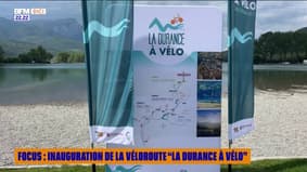 FOCUS : Inauguration de la véloroute "la Durance à vélo"