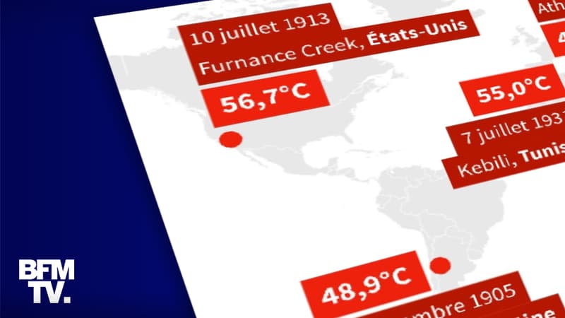 49,5°C au Canada, un record ? Découvrez les températures les plus chaudes jamais enregistrées sur Terre