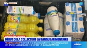 Marseille: début de la collecte de la Banque alimentaire