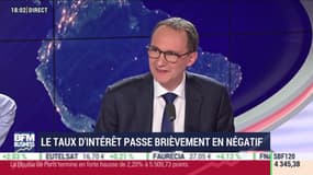 Taux d’intérêt passe brièvement en négatif - 18/06