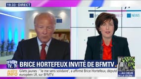 Brice Hortefeux face à Ruth Elkrief