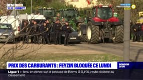 Prix des carburants : Feyzin bloquée ce lundi