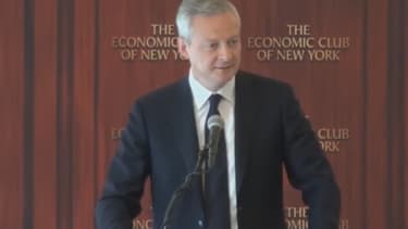 Bruno Le Maire à New York