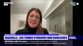 Grève des éboueurs à Marseille: la vice-présidente de l'Union des entreprises affirme que les commerçants sont "excédés"