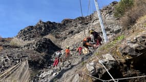 Dans les Hautes-Alpes, la falaise de Lettret sécurisée